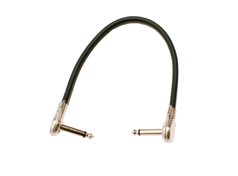 Instrumentkabel 30 cm vinklet jack 